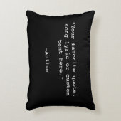 独自の引用文 アクセントクッション (正面(垂直))