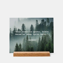 独自の引用文 アクリルサイン