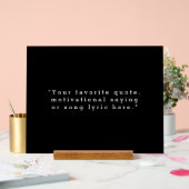 独自の引用文 アクリルサイン (ウェディング)