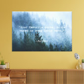 独自の引用文 キャンバスプリント (インサイチュ (リビング))