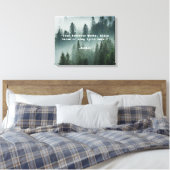 独自の引用文 キャンバスプリント (インサイチュ (寝室))