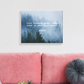独自の引用文 キャンバスプリント (インサイチュ (リビング))