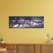 独自の引用文 キャンバスプリント (インサイチュ (リビング))