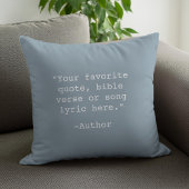 独自の引用文 クッション