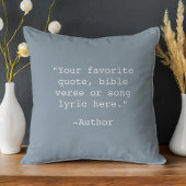 独自の引用文 クッション