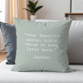 独自の引用文 クッション