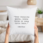 独自の引用文 クッション