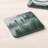 独自の引用文 コースター (左側)