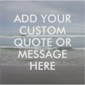 独自の引用文 シール (正面)