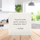 独自の引用文 ストーンコースター