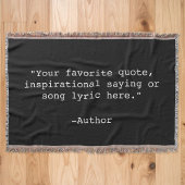 独自の引用文 スローブランケット