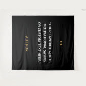 独自の引用文 タペストリー (正面(横))