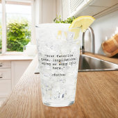 独自の引用文 タンブラーグラス