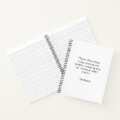 独自の引用文 ノートブック (内部)