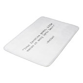 独自の引用文 バスマット (アングル)