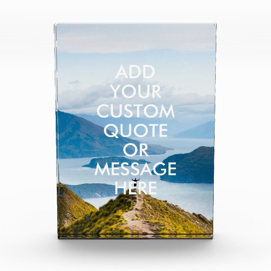 独自の引用文 フォトブロック (正面)