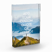 独自の引用文 フォトブロック (左)