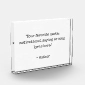 独自の引用文 フォトブロック (左)