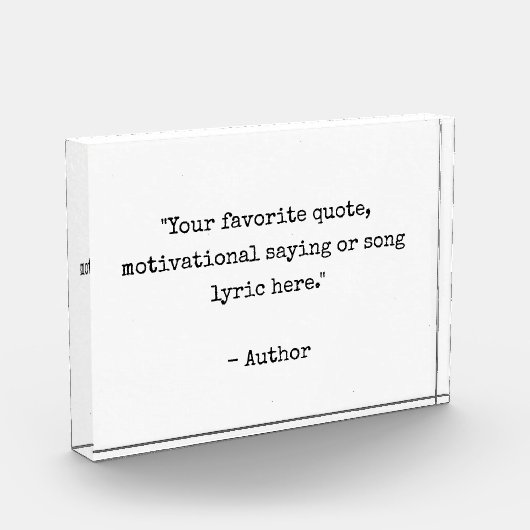 独自の引用文 フォトブロック (左)