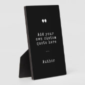 独自の引用文 フォトプラーク (側面)