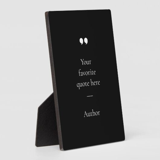 独自の引用文 フォトプラーク (側面)