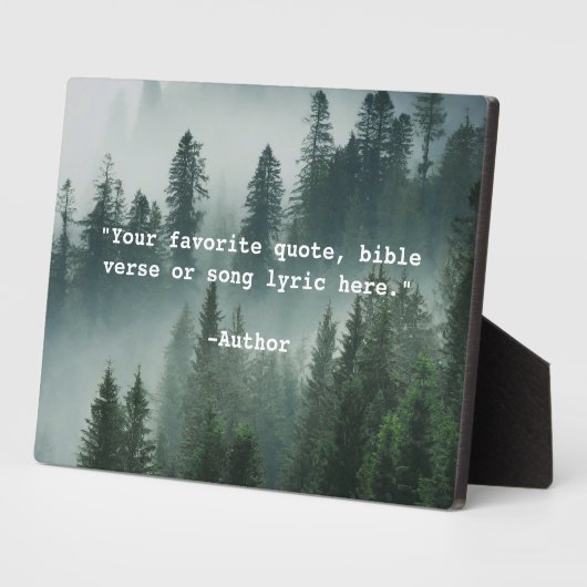 独自の引用文 フォトプラーク (側面)