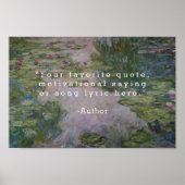 独自の引用文 ポスター (正面)