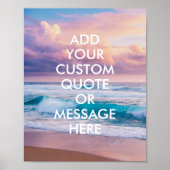 独自の引用文 ポスター (正面)