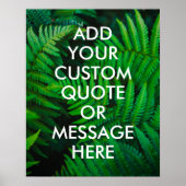 独自の引用文 ポスター (正面)