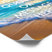 独自の引用文 ポスター (角)