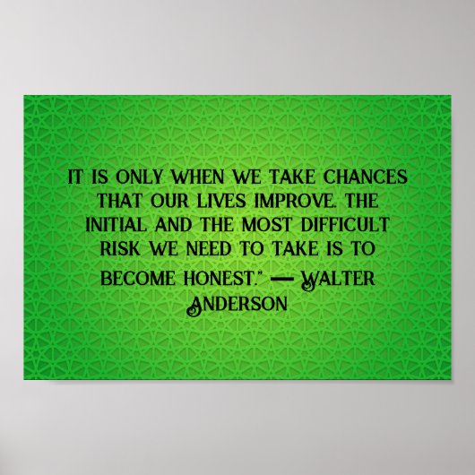 独自の引用文 ポスター (正面)