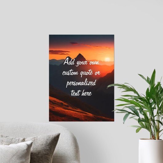 独自の引用文 ポスター