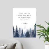 独自の引用文 ポスター