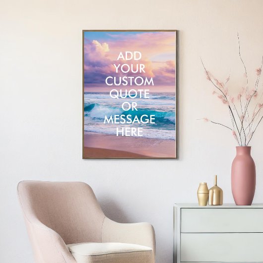 独自の引用文 ポスター