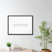 独自の引用文 ポスター