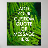 独自の引用文 ポスター (正面)