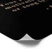 独自の引用文 ポスター (角)