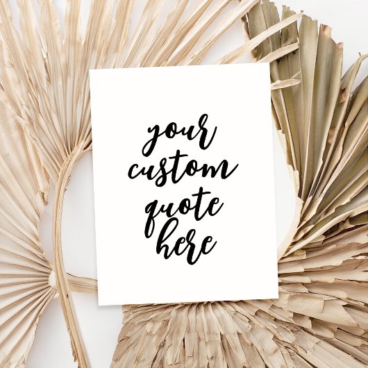 独自の引用文 ポストカード