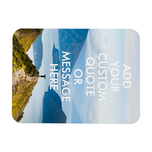 独自の引用文 マグネット (横)