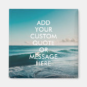 独自の引用文 マグネット (正面)