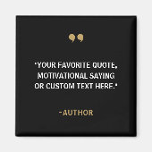 独自の引用文 マグネット (正面)