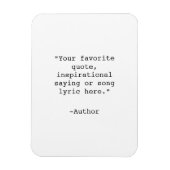 独自の引用文 マグネット (縦)