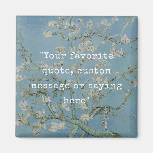 独自の引用文 マグネット (正面)