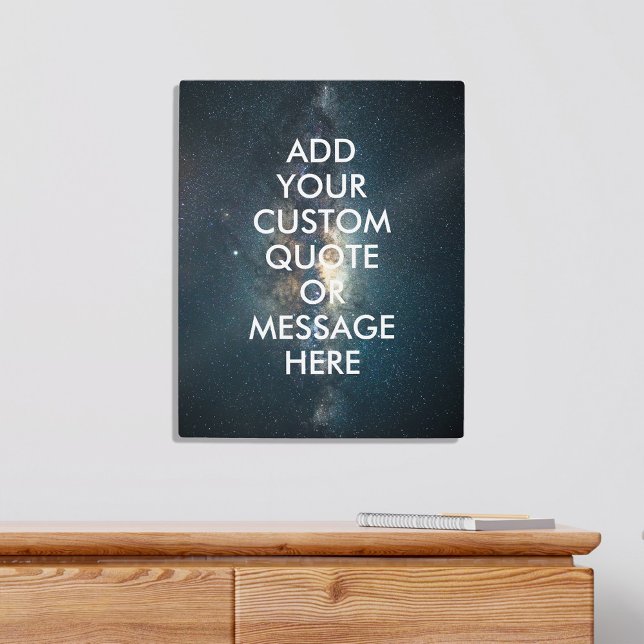 独自の引用文 メタルプリント (クリエイターアップロード済み)