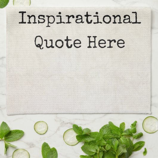 独自の引用文、名前、歌詞を作成 キッチンタオル (折り畳み)