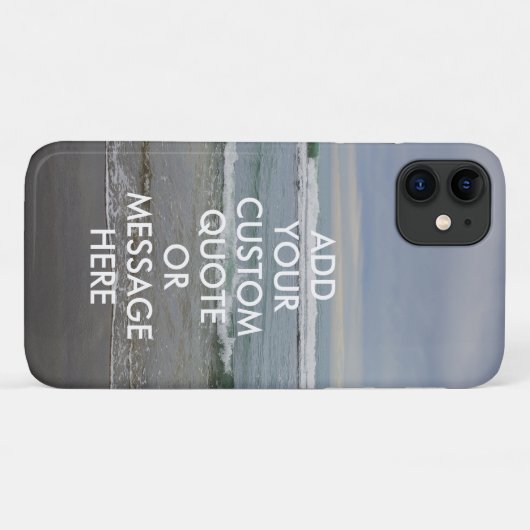 独自の引用文 Case-Mate iPhoneケース (裏面(横))