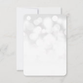 独自の微妙な《写真》ぼけ味背景の作成 出欠カード (裏面)