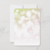 独自の微妙な《写真》ぼけ味背景の作成 出欠カード (裏面)