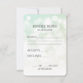 独自の微妙な《写真》ぼけ味背景の作成 出欠カード (正面)