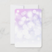 独自の微妙な《写真》ぼけ味背景の作成 出欠カード (裏面)